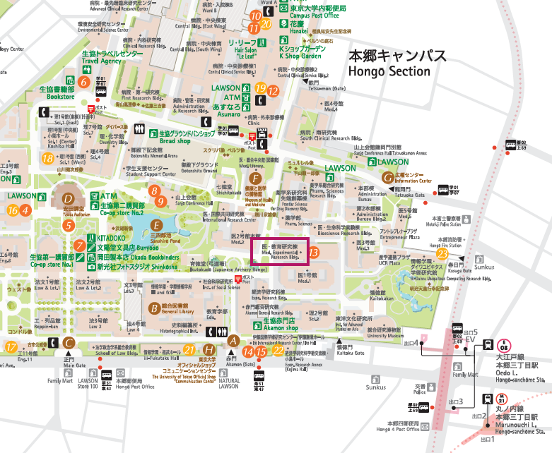 pre conference course venue map